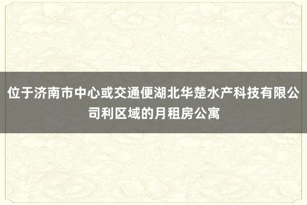 位于济南市中心或交通便湖北华楚水产科技有限公司利区域的月租房公寓